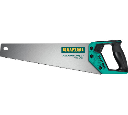 KRAFTOOL Alligator Fine 11, 400 мм, ножовка для точного реза (15203-40) купить  в Сочи