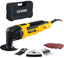 STEHER OIS, 400 В, реноватор, кейс, набор насадок (MFT-400 SK)