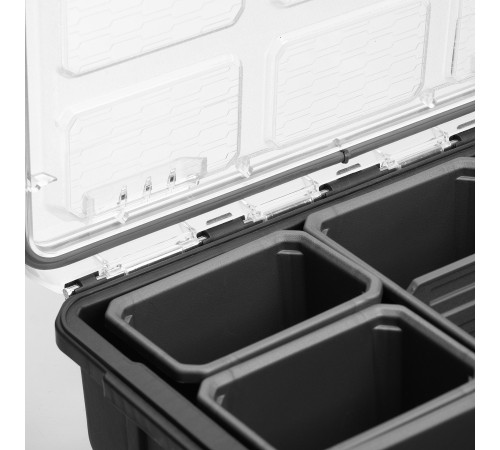 KETER ROC PRO GEAR 2.0 (14″) пластиковый органайзер, 7 съемных лотков (38376) купить  в Сочи