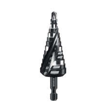 STAYER Pro-Max 6-30мм, 13 ступеней, винтовая спираль, сверло ступенчатое (29661-6-30-13)