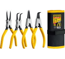 STAYER Hercules-4, 4 шт, 160 мм, набор съемников стопорных колец (22830-H4)