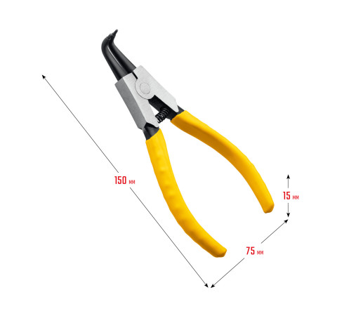 STAYER Hercules-4, 4 шт, 160 мм, набор съемников стопорных колец (22830-H4) купить  в Сочи