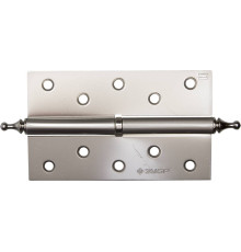 ЗУБР 125 х 75 х 2.5 мм, разъемная, правая, цвет матовый никель (PN), 2 шт, карточная петля (37605-125-4R)