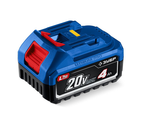 ЗУБР Power PRO, 20 В, 4.0 А·ч, аккумулятор LMS, ПРОФЕССИОНАЛ (BP-P-20-4) купить  в Сочи