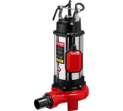 ЗУБР 1500 Вт, фекальный насос с режущим механизмом (НПФ-1500-Р) купить  в Сочи