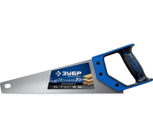 ЗУБР Молния-7, 350 мм, универсальная ножовка, Профессионал (1537-35) купить  в Сочи