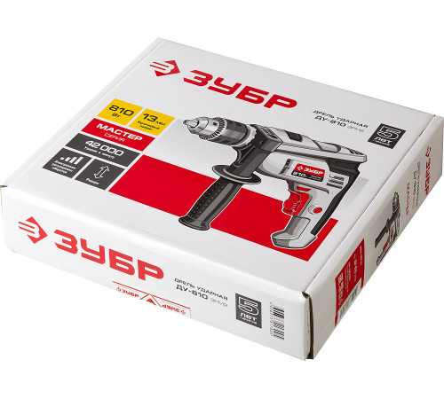 ЗУБР 810 Вт, 13 мм, ударная дрель (ДУ-810 ЭРМ2) купить  в Сочи