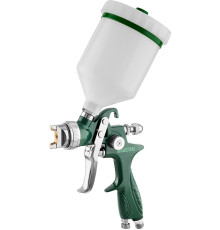 KRAFTOOL AirKraft, HVLP, 1.4 мм, пневматический краскопульт с верхним бачком (06522-1.4)