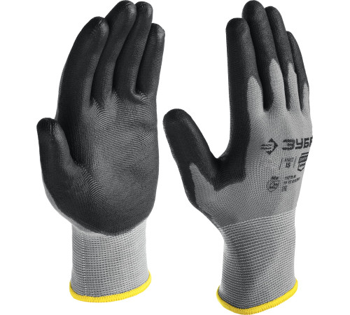 ЗУБР ТОЧНАЯ РАБОТА, L (9), перчатки с полиуретановым покрытием, тонкие, комфортные, для точных работ, 15 класс, Профессионал (11275-L) купить  в Сочи