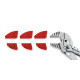 KRAFTOOL Vise-Wrench сменные защитные накладки на губки, для клещей 180 мм, набор из 3-х пар (22066-S3) купить в Сочи