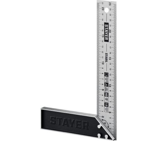 STAYER 250 мм, столярный угольник, Professional (3431-25) купить  в Сочи