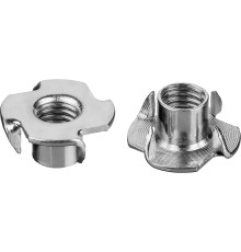 ЗУБР DIN 1624, M10 x 12 мм, цинк, 5 кг, врезная гайка (303780-10)