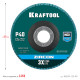 KRAFTOOL 125 х 22.2 мм, P40, круг лепестковый циркониевый торцевой по металлу и нержавеющей стали (36594-125-40) купить в Сочи
