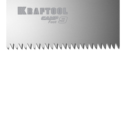 KRAFTOOL Camp Fast 9, 250 мм, ножовка для быстрого реза сырой древесины (15218) купить  в Сочи