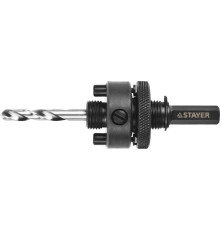 STAYER Procut, 32-152 мм, шестигранный хвостовик, державка для биметаллических коронок (29548)