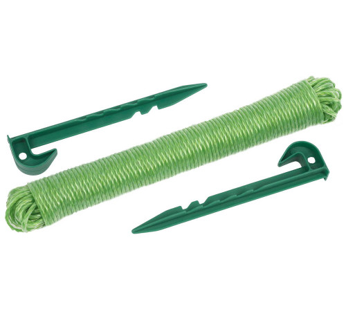 GRINDA 3 предмета: разметочная веревка, 2 колышка, садовый набор (8-422363-H3) купить  в Сочи