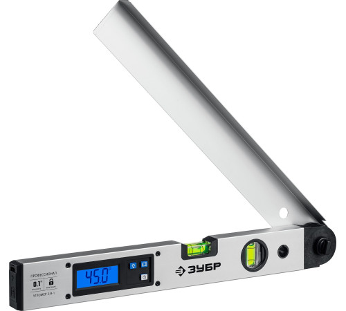 ЗУБР 400 мм, 0 - 230°, ±0,5°, угломер электронный, Профессионал (34288) купить  в Сочи