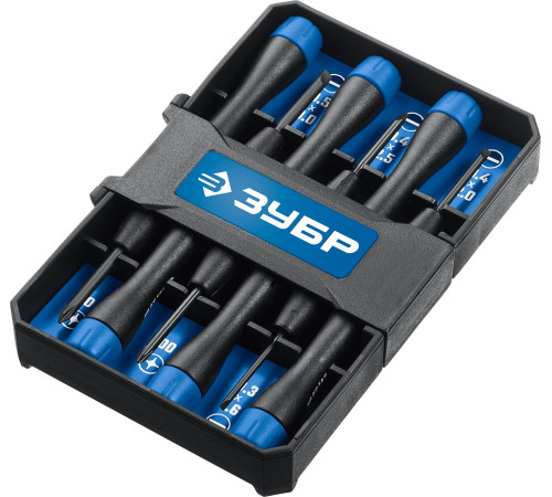 ЗУБР TX-6, 6 шт, набор отверток для точных работ, Профессионал (25658-H6) купить  в Сочи