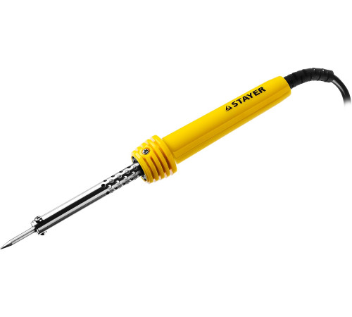 STAYER MAXTerm, 40 Вт, конус, электропаяльник с пластиковой рукояткой (55305-40) купить  в Сочи