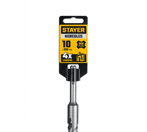 STAYER HERCULES-4Х 10x800 мм, SDS-plus бур (29290-800-10) купить в Сочи STAYER HERCULES-4Х 10x800 мм, SDS-plus бур (29290-800-10) купить в Сочи