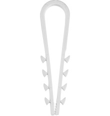 ЗУБР ДХ-К, 11 - 18 мм, нейлон, 100 шт, дюбель-хомут для круглого кабеля (30911-18)