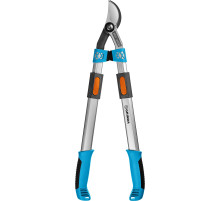 GRINDA F-900T, 650 - 900 мм, кованые лезвия, алюминиевые ручки, телескопический, плоскостной сучкорез, PROLine (424510)