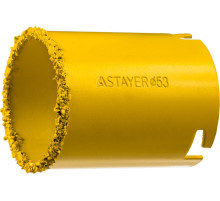 STAYER 53 мм, L 55 мм, карбид вольфрама, кольцевая коронка, Professional (33345-53)