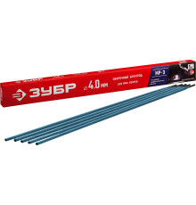 ЗУБР Д 4.0 х 450 мм, 1 кг в коробке, МР-3 рутиловый, электрод сварочный (40011-4.0)