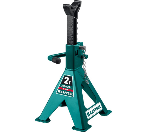 KRAFTOOL S-PIN, 2 т, 290 - 420 мм, усиленная страховочная подставка со штифтом (43465-2) купить  в Сочи