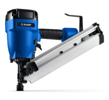ЗУБР SN34-90A, пневматический нейлер для реечных гвоздей ЗУБР SN34/D34 (50-90 мм), Профессионал (31925)