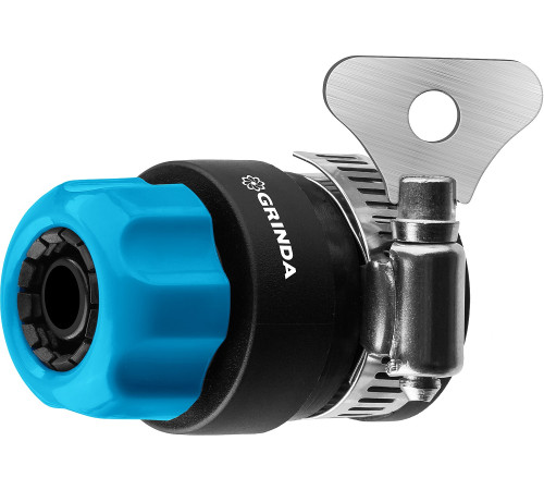 GRINDA TCC-34, диаметр 3/4″, с металлическим хомутом, для шланга, быстросъемный соединитель, PROLine (8-426335) купить  в Сочи