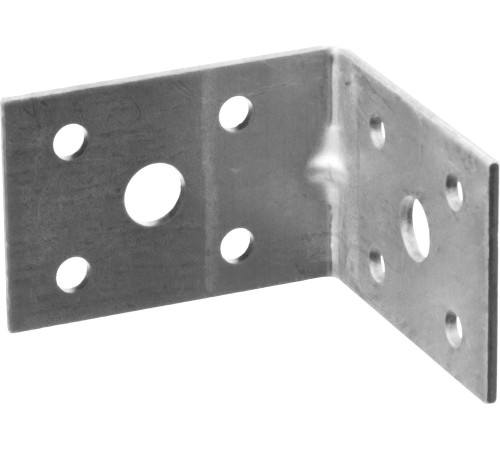 ЗУБР УКУ-2.0, 35 x 50 x 50 x 2 мм, цинк, усиленный крепежный уголок (310116-35-050) купить  в Сочи