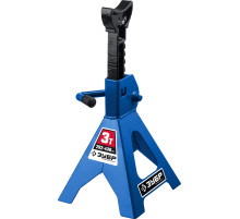 ЗУБР 3 т, 292 - 430 мм, усиленная страховочная подставка, Профессионал (43065-3)