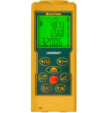 KRAFTOOL Laser-Kraft, 5 см - 70 м, лазерный дальномер (34760)