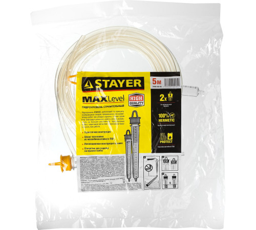 STAYER 5 м, d 6 мм, гидроуровень (3486-06-05) купить в Сочи STAYER 5 м, d 6 мм, гидроуровень (3486-06-05) купить в Сочи