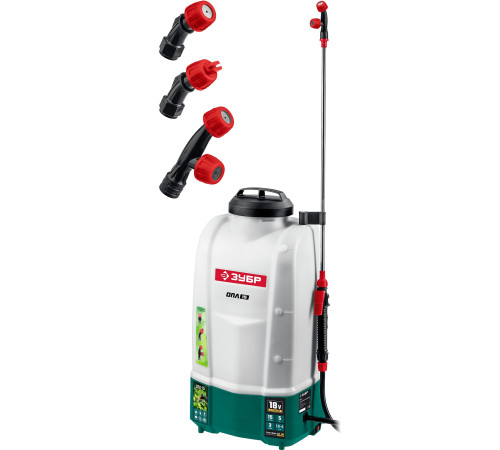 ЗУБР 15 л, без АКБ, аккумуляторный опрыскиватель (ОПЛ-15) купить  в Сочи