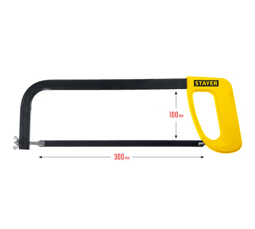 STAYER MS-100, 300 мм, ножовка по металлу (1576) купить  в Сочи