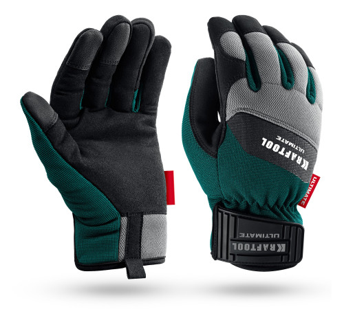 KRAFTOOL ULTIMATE р.XL (10), профессиональные комбинированные перчатки, работа с сенсорными экранами (11299-XL) купить  в Сочи
