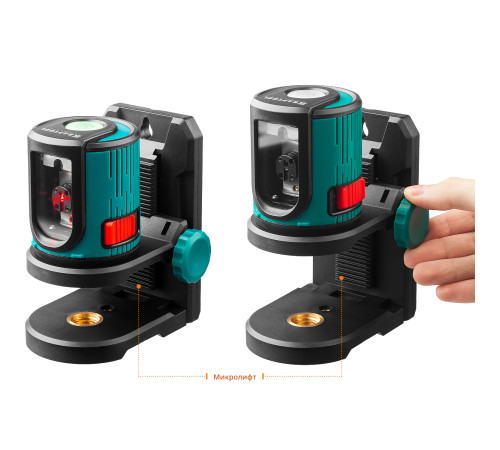 KRAFTOOL CL 20 #4 нивелир лазерный, 20 м, IP54, точн. +/-0,2 мм/м, держатель, штатив, в кейcе купить  в Сочи