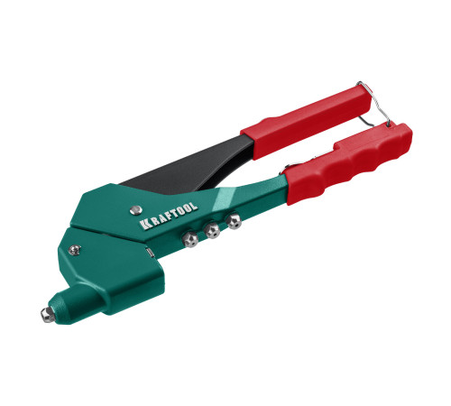 KRAFTOOL RX-7, 360°, 2.4 - 4.8 мм, литой поворотный заклепочник в кейсе (31176-H6) купить  в Сочи