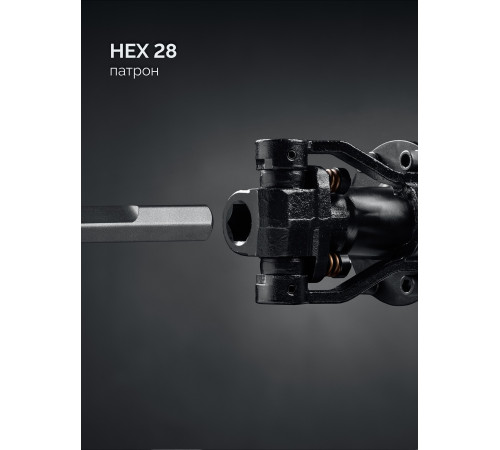 ЗУБР Бетонолом, 70 Дж, 2500 Вт, АВТ, отбойный молоток HEX-28, Профессионал (ЗМ-70-2500 ВК) купить  в Сочи