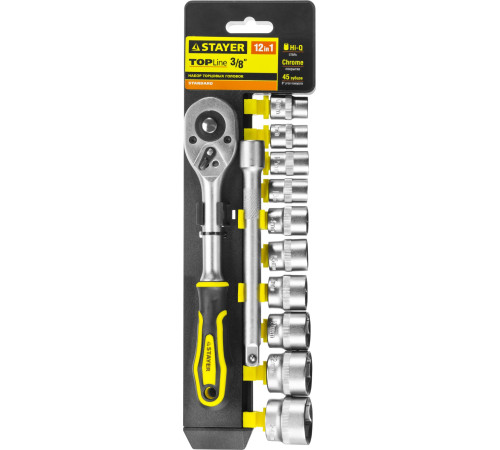 STAYER RSS 12M, 12 предм., (3/8″), набор торцовых головок (27752-H12) купить в Сочи STAYER RSS 12M, 12 предм., (3/8″), набор торцовых головок (27752-H12) купить в Сочи