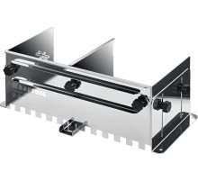 KRAFTOOL BUNKER зуб 12*12 мм, до 600 мм, нерж. сталь, Раздвижная гребенка для плитки (0808-12)