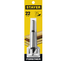 STAYER Forstner, 22 мм, ДСП, cверло Форстнера по дереву (29985-22)