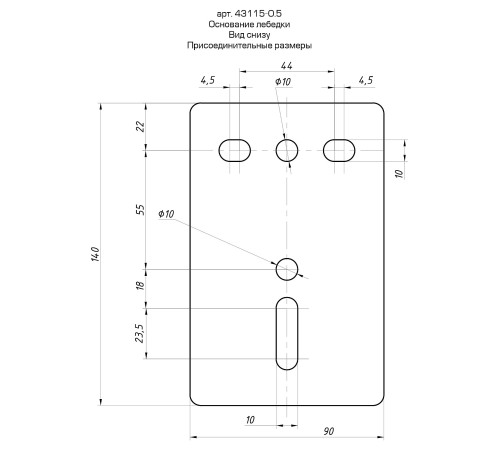 ЗУБР 0.5 т, 8 м, ручная барабанная тяговая ленточная лебедка, Профессионал (43115-0.5) купить  в Сочи