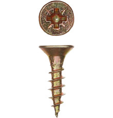 ЗУБР СУ-Ж, 20 х 5.0 мм, желтый цинк, 45 шт, универсальный саморез (300396-50-020)