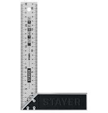 STAYER 250 мм, столярный угольник, Professional (3431-25)