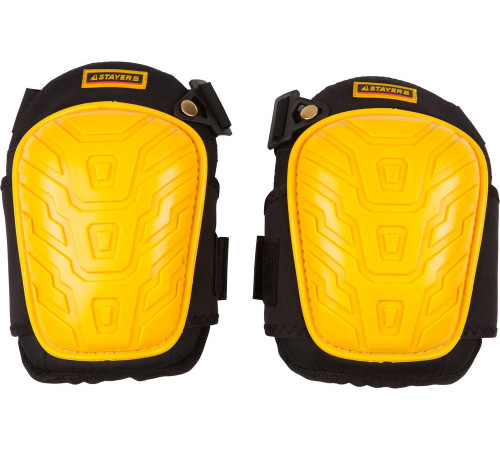 STAYER PROFI гелевая вставка, пластиковая накладка, противоскользящая поверхность, наколенники защитные (11198) купить  в Сочи