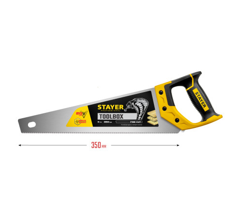 STAYER Cobra ToolBox, 350 мм, многоцелевая ножовка, Professional (2-15091-45) купить  в Сочи