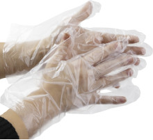 STAYER универсальный размер, 20 шт, полиэтиленовые, одноразовые перчатки (1150-H20)